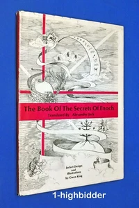 SIGNED! 1972 The Book of the Secrets of Enoch 1st Ed HCDJ Alexander Jack RARE! - Picture 1 of 8