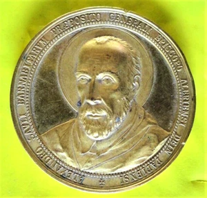 MEDALLA RELIGIOSA PIVS X P.M. ALEXANDRO SAVLI BARBANITARVM Ø 45,9mm-48,3gr - Imagen 1 de 5