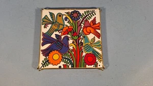 VILLEROY & BOCH, ACAPULCO PATTERN, TILED TRIVET/TEAPOT STAND - Picture 1 of 7