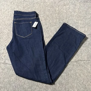 Old Navy Wow Boot Cut Jeans Womens Sz 10 NWT Dark Wash Blue Mid Rise New Flare - Picture 1 of 7