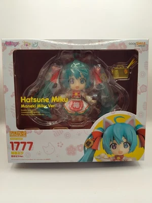 HATSUNE MIKU MANEKI MIKU VER. Boneco NENDOROID #1777 - OFICIAL NOVO LACRADO - Imagem 1 de 4