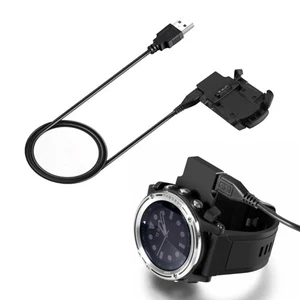 Per Garmin Descent MK1 GPS Orologio Subacqueo Ricambio Cavo di Ricarica USB Culla CBY - Foto 1 di 9