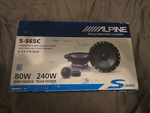 Genuine Alpine Amplifier & Speakers - Picture 1 of 4