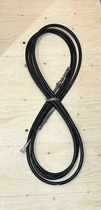 5.9m Heavy Duty Push/Pull Ball Bearing Low Friction Swivel Clevis Control Cable. - Picture 1 of 1