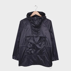 KAPTAIN SUNSHINE Men's Black Nylon Packable Ski Anorak Parka Jacket - Size M - Picture 1 of 7