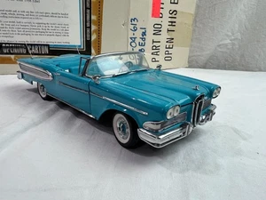 1/24  FRANKLIN MINT 1958 Edsel Blue - Picture 1 of 12