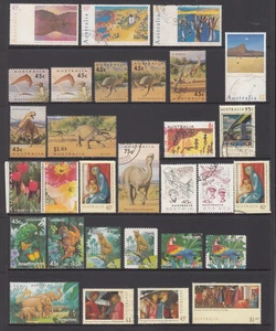 Estampillas australianas.Decimales.Usadas. - Imagen 1 de 1