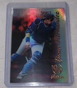 Scheda errore 1996 Select Certified Mirror Red /90 Sal Tasano & Livan Hernandez - Foto 1 di 4