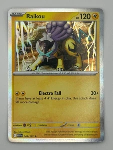 Raikou 048/132 (LP) - Mega Evoluciones - Holo Raro - Imagen 1 de 2