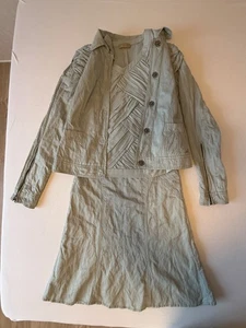 Dreiteiler - ausgefallener Blazer, Rock und Top von Apricori -  Gr. 38 - Bild 1 von 19