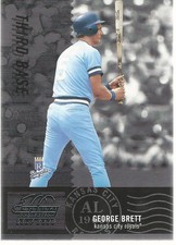 2-GEORGE BRETTCARDS 2005 LEAF CENTURY COLLECTION & 2012 COPPERSTOWN HIGH PRAISE 