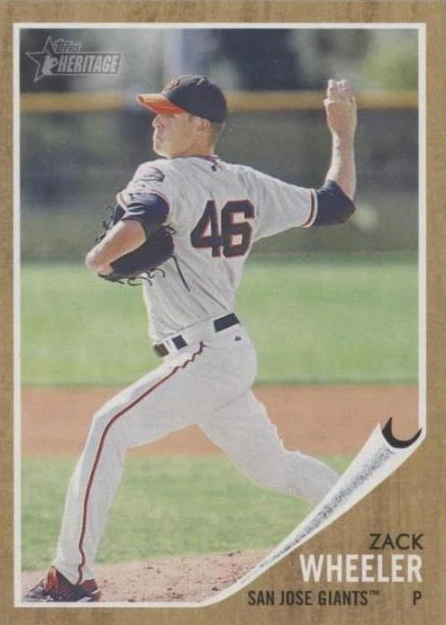2011 Topps Heritage Minor League Edition - Zack Wheeler #102