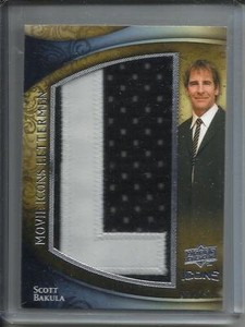 Scott Bakula 2009 Upper Deck Icons Lettermen Logo Patch #01/25