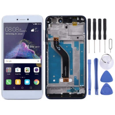 LCD Screen with Frame & Digitizer Full Assembly for Huawei P8 Lite (2017) - Image 1 of 4