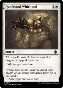 QUICKSAND WHIRLPOOL X 4 N/M- THE LOST CAVERNS OF IXALAN MTG - Picture 1 of 1