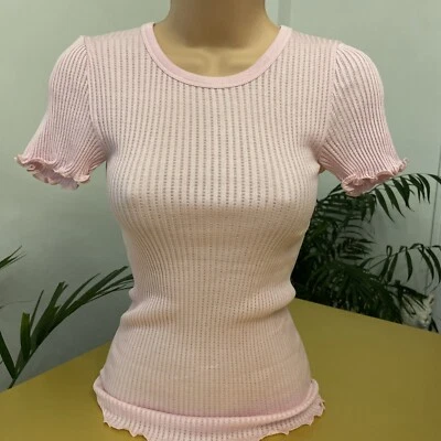 Rosemunde Top Style W0320 RWBelize T-Shirt 011 Pink-a-Poo - image 1 of 4