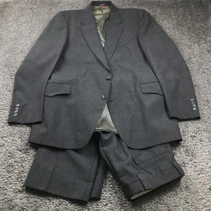 Larry Mahan Cowboy Collection Herren Anzug Gr. 42 Hose Gr. 40 x 31 grau langarm - Bild 1 von 24