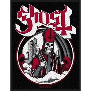 GHOST SECULAR HAZE SEW ON WOVEN PATCH OFFICIALLY LICENSED PATCH - Picture 1 of 6
