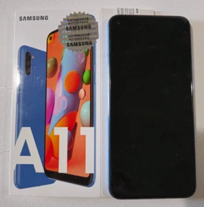 Samsung Galaxy A11 Blue 32GB SM-A115M/DS T-Mobile - Picture 1 of 6