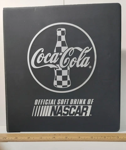 Nascar lot. Coca-Cola Manual 1998. Includes Dayton 500 ticket. Extremely rare Cover