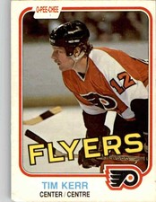 1981-82 O-Pee-Chee Tim Kerr Rookie #251
