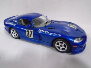 BURAGO 1/24 SCALE DOGE VIPER GTS BLUE MADE IN ITALY - Picture 1 of 6