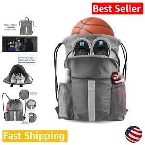 Stylish X-Large Gym Backpack with Shoe Compartment - Convenient Travel Companion - Picture 1 of 8