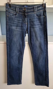 Cecil Jeans Toronto Gr. 30 Blau Reißverschluss Knopf lange Beine - Bild 1 von 12