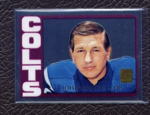 2000 Topps Chrome Unitas Reprints #R16 Johnny Unitas 1972 - Picture 1 of 1