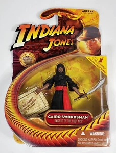 FIGURA DE ACCIÓN INDIANA JONES CAIRO ESPADACHÍN ATRACADORES DEL ARCA PERDIDA MOSCA 2008 - Imagen 1 de 5
