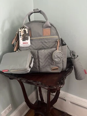 Skip Hop Suite Diaper Bag Backpack Set - 6pc - Gray - Image 1 of 4