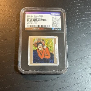 2023M S10E NGC Waiting (Margot) Spain Vaultbox PR69 Ultra Cameo Funbox - Bild 1 von 2