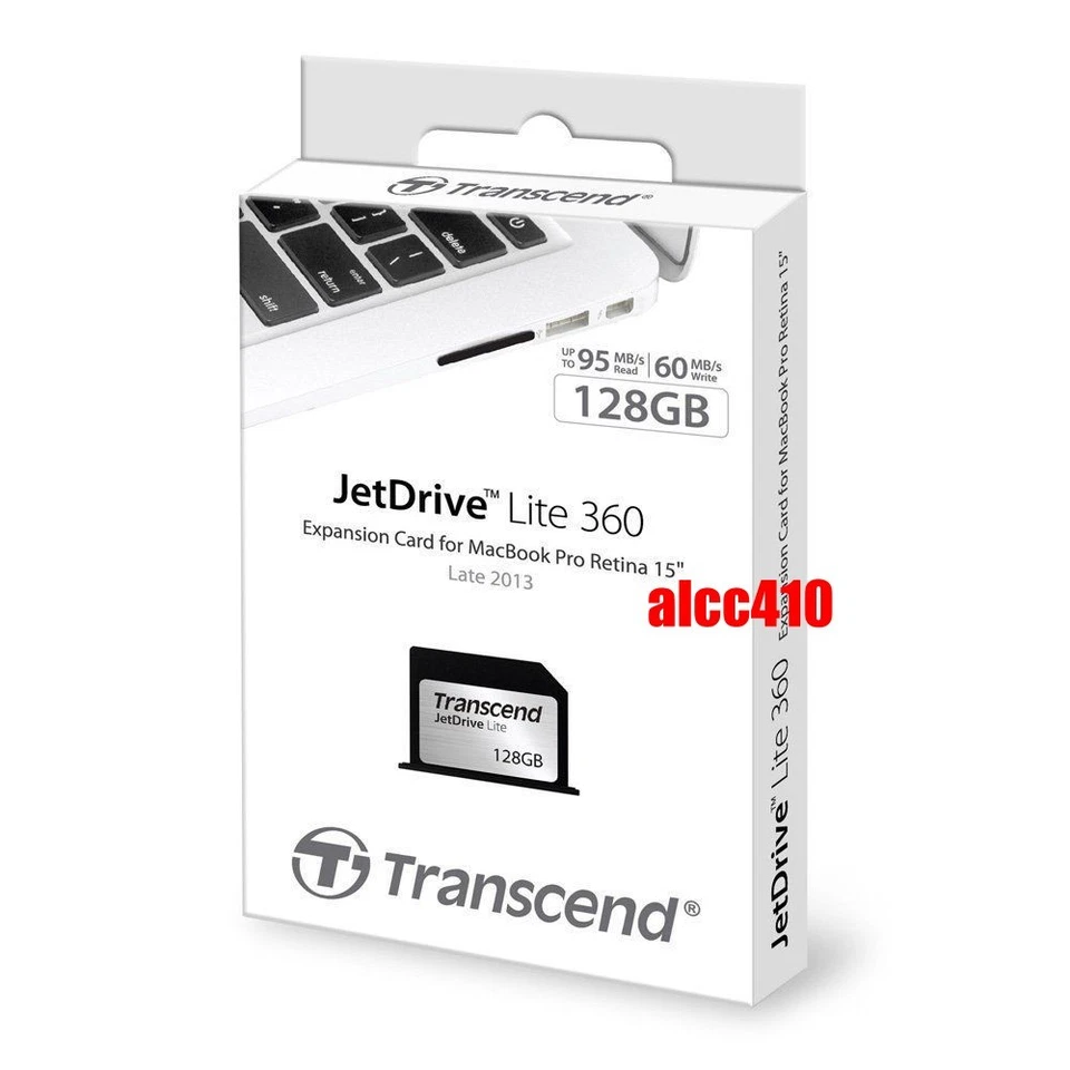 Transcend 128GB JetDrive Lite 360 Expansion Card for 15" Macbook Pro Retina AU - Image 1 of 1