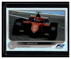 2022 Topps Chrome F1 #140 Clement Novalak Refractor F2 Kostenloser Versand! - Bild 1 von 2