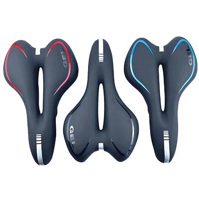 GEL Cómodo Bicicleta Bicicleta Sillín Asiento MTB Montaña Ciclismo Cojín E-bike Foto 1 de 4