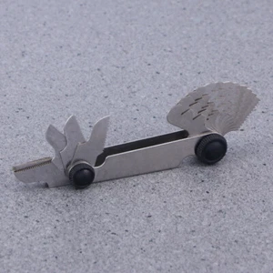 Metric Screw Pitch Gauge Measuring Tool Cutting Gauge Tool Set Centre Gage 60° - Picture 1 of 11