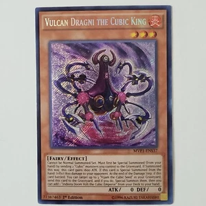 Vulcan Dragni the Cubic King - MVP1-ENS37 - NM/VLP - Secret Rare - 1st ed - Picture 1 of 2
