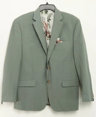 Nuevo Abrigo Deportivo Traje Blazer 42 Corto Lauren Ralph Lauren Ultra Flex Mezcla Lana Foto 1 de 3