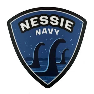 Nessie Navy military insignia sticker | Loch Ness Monster | cryptozoology - Picture 1 of 1