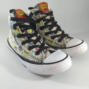 Converse Chuck Taylor All Stars - Looney Tunes High Top Shoes - kid Size 13 - Picture 1 of 9