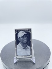2015 Upper Deck Goodwin Champions Tiger Woods Mini Lady Luck /50