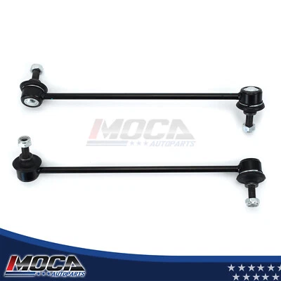 Pair (2) Front Sway Bar End Links Fit for 2004-2010 BMW X3 All Models 2.5L 3.0L - Изображение 1 из 4