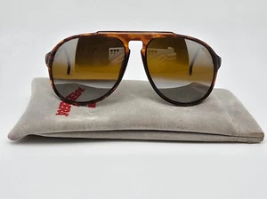 Carrera 5572 11 Tortoise Frame Silver Mirror Gradient Lens Aviator Sunglasses - Picture 1 of 17