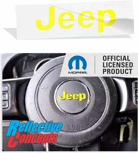 JEEP Steering Wheel Lettering Overlay Decal for 2011-2021 Jeep Compass - Bild 1 von 73