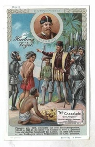 Pizarro - - Chromo Hartwig & Vogel - Handelskarte - Bild 1 von 2