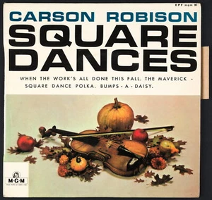 CARSON ROBINSON - Square Dances - EP 45 tours - Picture 1 of 1
