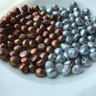 12 x 15 mm pépite baroque ronde perles d'eau douce perles lâches 2 mm grand trou