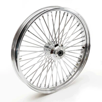 23x3,5" Big Spoke Felge chrom vorne 2x Flansch passend für  Harley-Davidson  - Bild 1 von 4