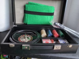 Vintage Casino Spiele Roulette/Black Jack Set - Bild 1 von 13