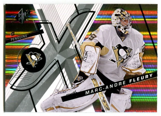 2008-09 SPx Marc-Andre Fleury Card #19 Pittburgh Penguins - Image 1 of 1